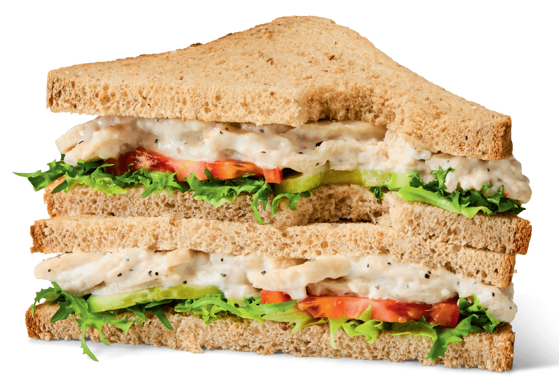 Greggs Roast Chicken Salad Sandwich