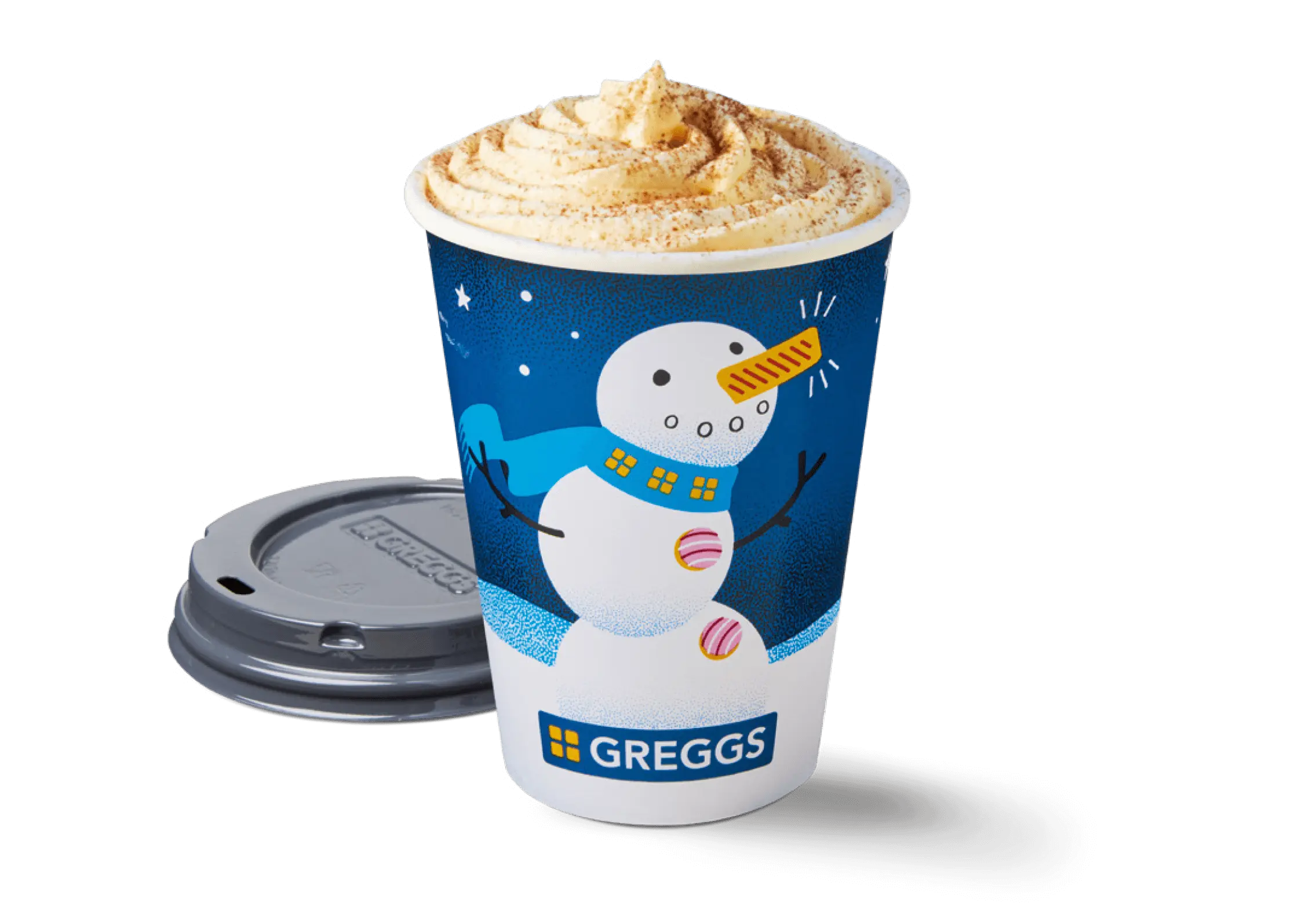 Regular Gingerbread Latte with creamy steamed milk, rich espresso, and a swirl of whipped cream.