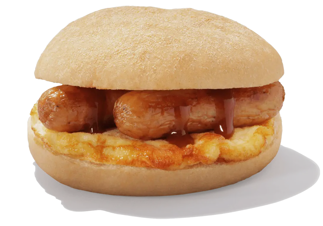 Sausage and Omelette Breakfast Roll