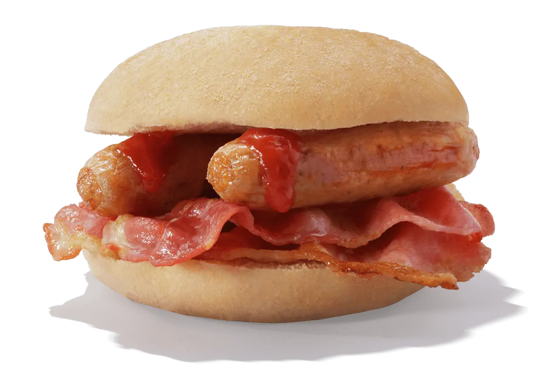 Bacon and Sausage Breakfast Roll